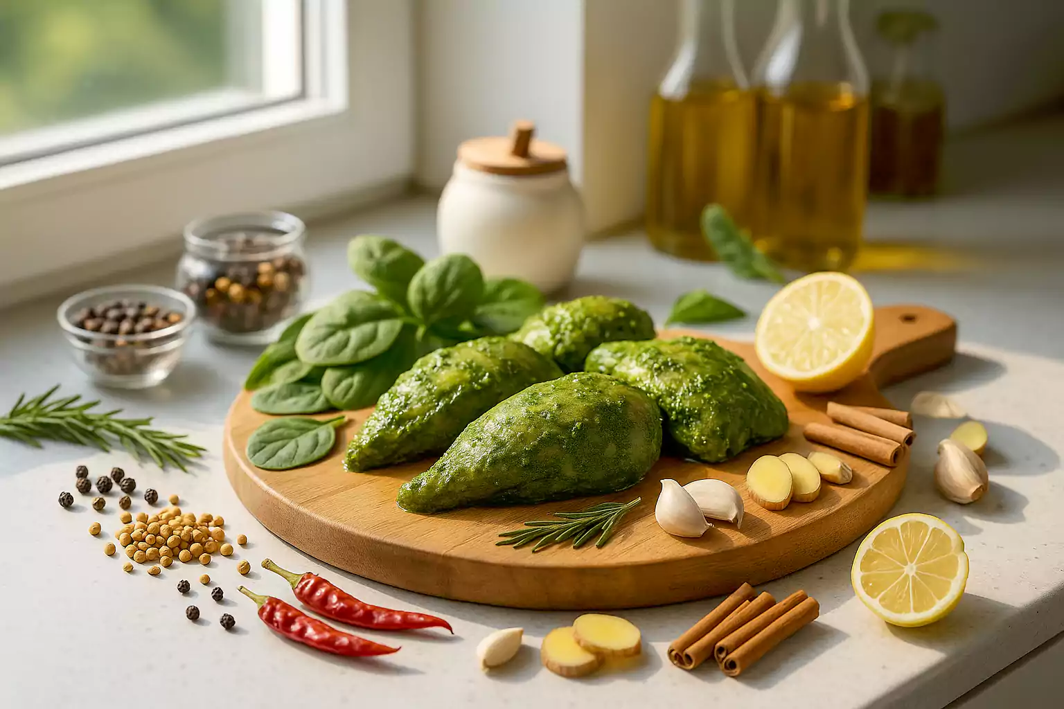 Green Goddess Tikka