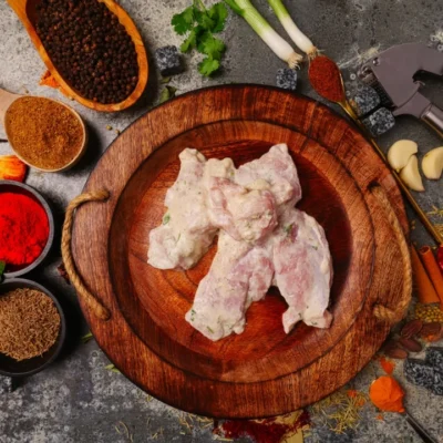 Velvet Malai Tikka – Marinated