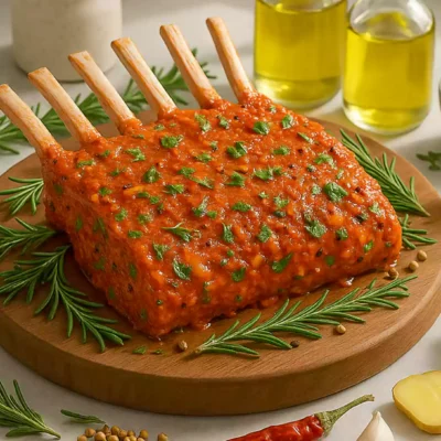 Rack of Lamb (Frenched) – Marinated