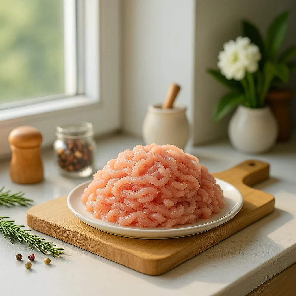 Raw-Ground Chicken