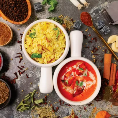 Butter Chicken with Rice