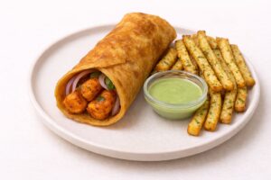 Crispy Chicken Kathi Roll