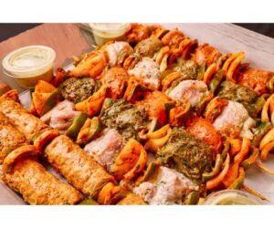 Assorted Chicken Tikka Platter (Marinated)