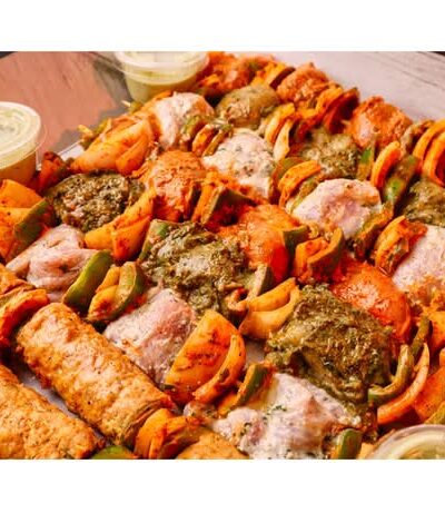 Assorted Chicken Tikka Platter (Marinated)