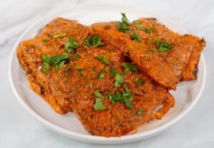 Garlic Herb Fish - Marinated