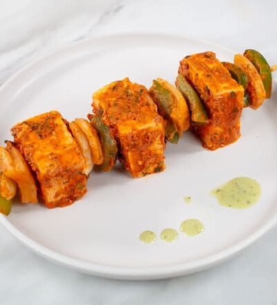 Royal Paneer Skewers Marinated