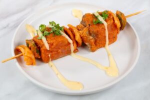 Tandoori Salmon Tikka - Marinated