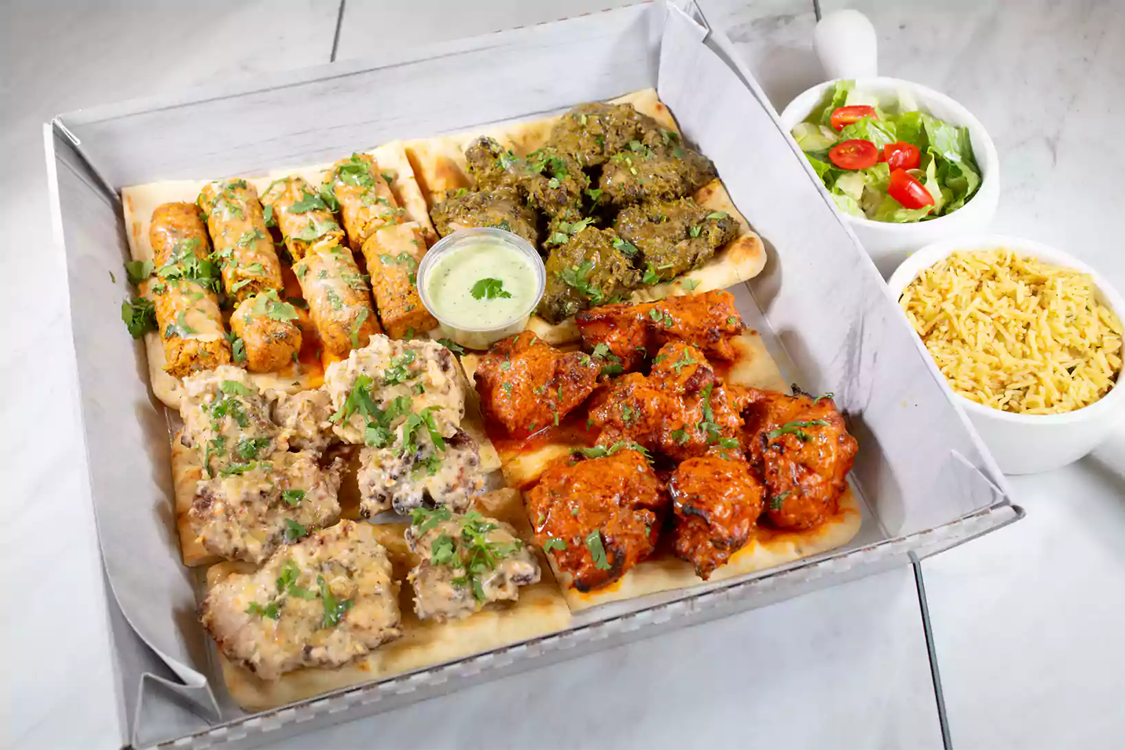 Assorted Chicken Tikka Platter