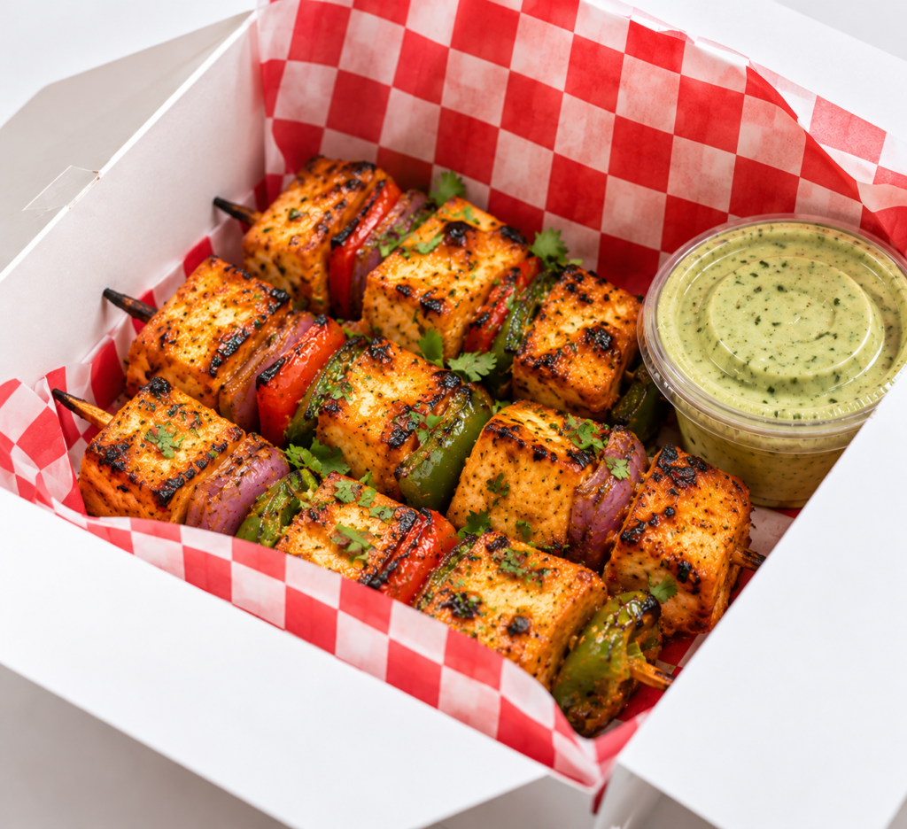 Royal Paneer Skewers