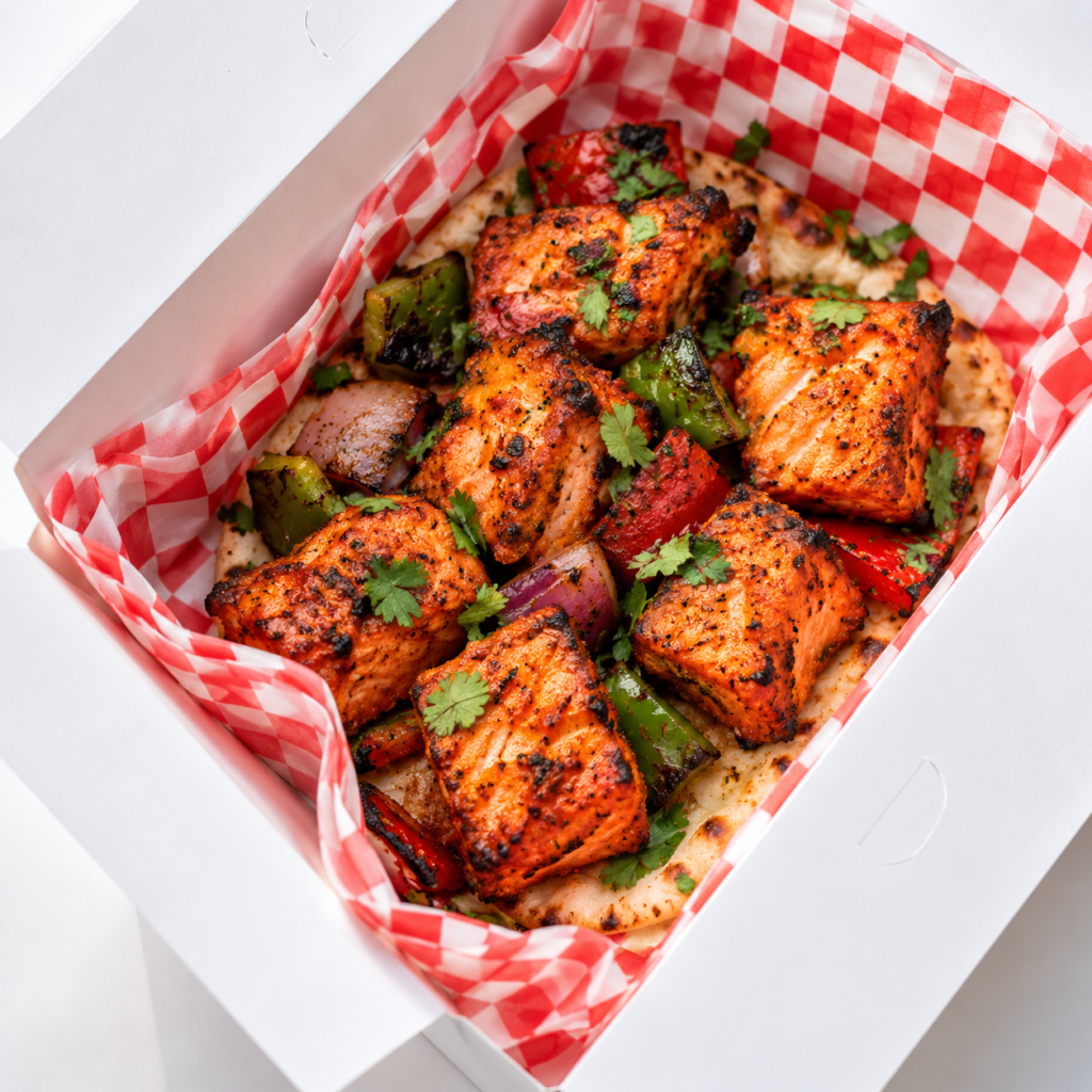 Tandoori Salmon Tikka